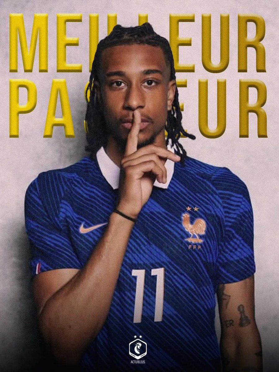 actubleus_'s tweet photo. 🇫🇷 Avec 8 passes décisives délivrées pour sa première Coupe du monde, MICKAEL OLISE dépasse le record du grand Pelé ! 🎯👏 https://t.co/iTCju7cNtQ