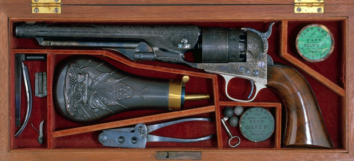 MuseeMagica's tweet photo. 暦。7月19日はサミュエル・コルト (1814-62) の誕生日。ということで銃関連の伝承を。

・発砲する夢は不吉
・銃に名前をつけると不発が減る
・ヒメコンドルを撃った銃はその後暴発する
・自分の体から出てきた銃弾はラッキーアイテム

最後のは撃たれても生命をとりとめたという話であります。 https://t.co/bcf6nLOMEx
