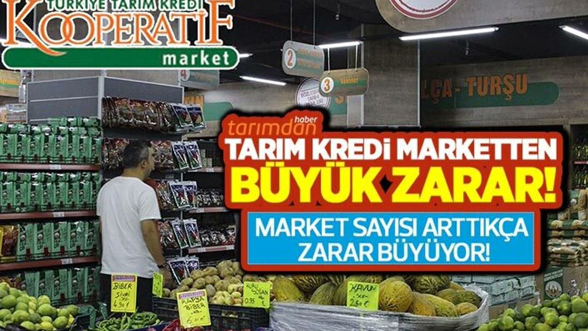 ma_ozdemir's tweet photo. Tarım Kredi Market'in 2025 zararı 47 milyar TL yani 100 milyon $. Dediniz ki, canım garibanlar ucuz gıda yesin diye o kadarcık zarar oluversin. Mesele şu ki zarar ucuza satıştan değil faiz borcu altında ezilmesinden doğmuş. 6,2 Milyar TL (132 milyon $) faiz ödemiş. Hesapsız işler https://t.co/FLVf4IuaC7