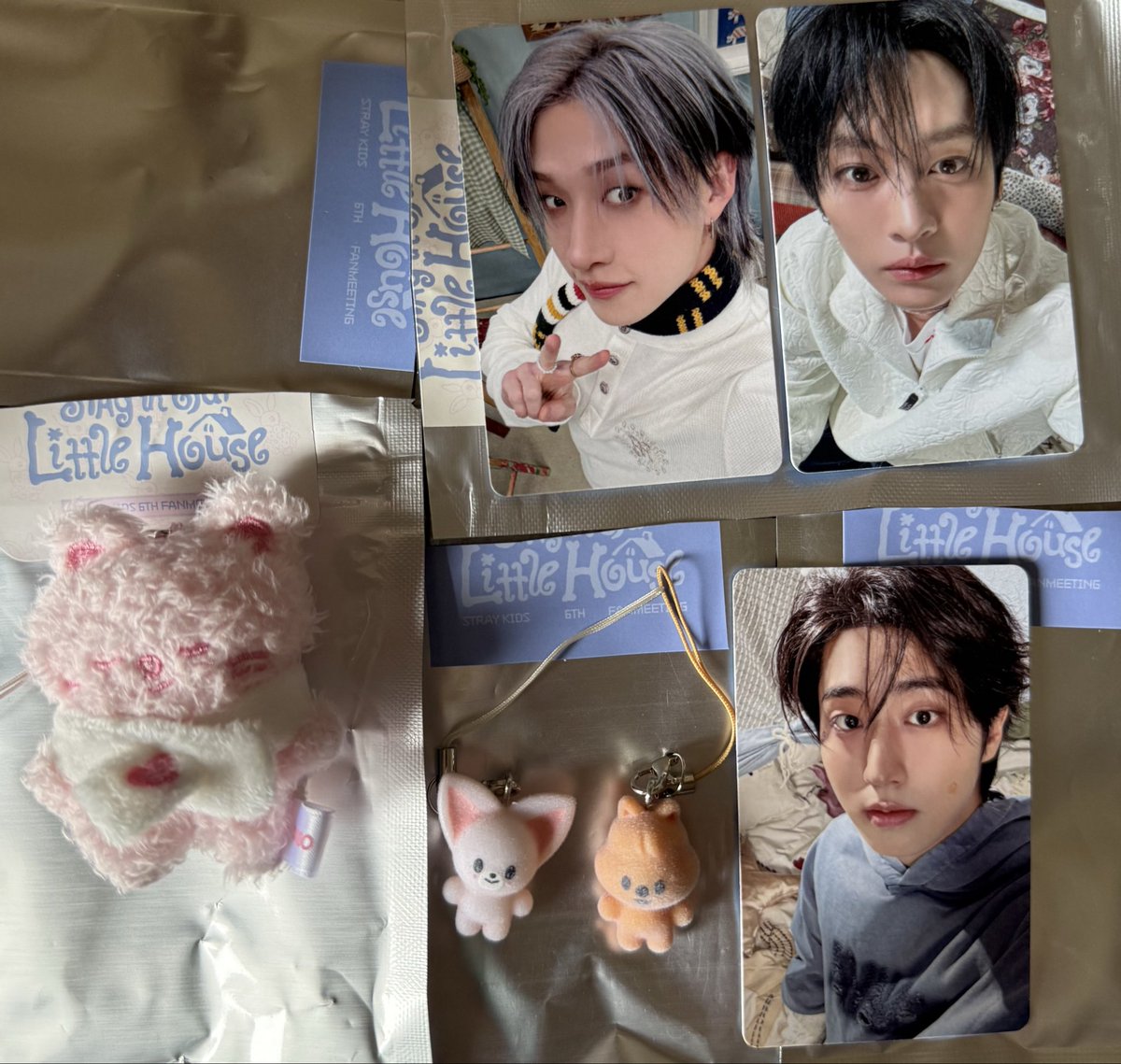 Mok101319's tweet photo. StrayKids  ペンミ グッズ　
スキズ　交換

譲▶︎いちご ジニレット
        クォッカ、フォクシニー
        バンチャン、リノ、ハン

求▶︎ノーマル  ジニレット
ミニチャーム  トゥエッキ、パピーム
トレカ  チャンビン、ヒョンジン

〇まとめて歓迎
〇郵送希望です！ https://t.co/X2xAtn9HfR
