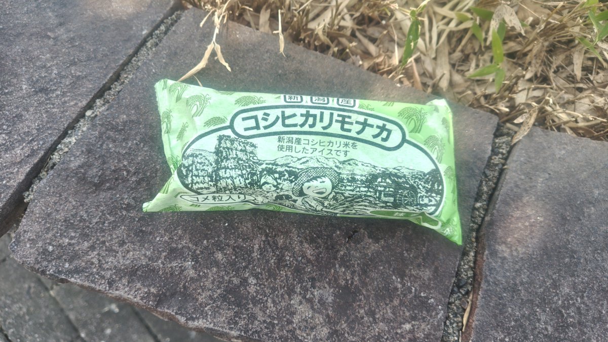 umattsu2's tweet photo. 妙高SA！
休憩のために走行を止めるとあっちぃ〜💦
コシヒカリモナカうまっっ！ https://t.co/75dRYqjKtv