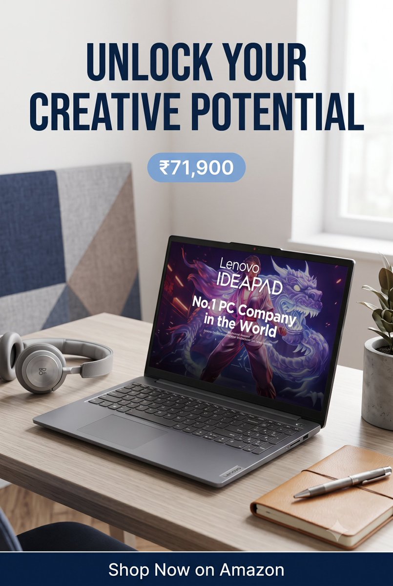 VenkyInsights's tweet photo. Struggling with a sluggish laptop when multitasking or coding? This 13th Gen Intel Core i5 beast with 16GB RAM handles heavy workloads effortlessly and is 23% off right now.
#TechUpgrade #Laptop #Lenovo #IdeaPad #Intel #iCore #deals #ads #Amazon https://t.co/uwNufzpMWs