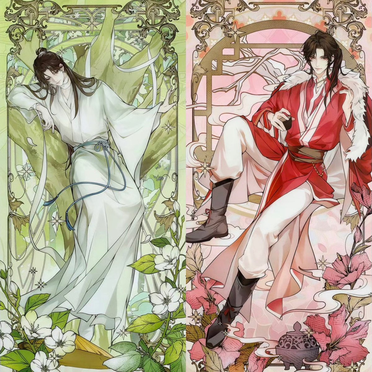 falin_tgcf's tweet photo. Time to refill my tl with hualian arts😚 This set is definitely one of my recent favorites!! https://t.co/QJl3aK5C9t
