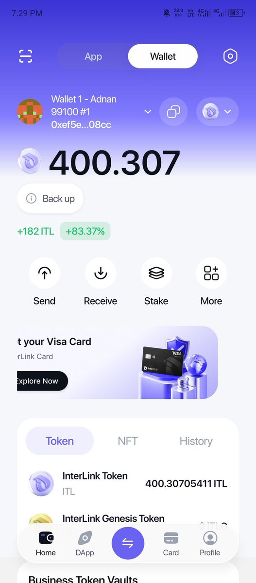 md_al3914's tweet photo. Hi Interlink Community
400 $ITL Available For Sell
Fix Price 1.5$✅..
Safe Deal 🤝
Contact Telegram: @Interlink_99100
#ITL #OTC #Interllink https://t.co/YPihvLOlwM