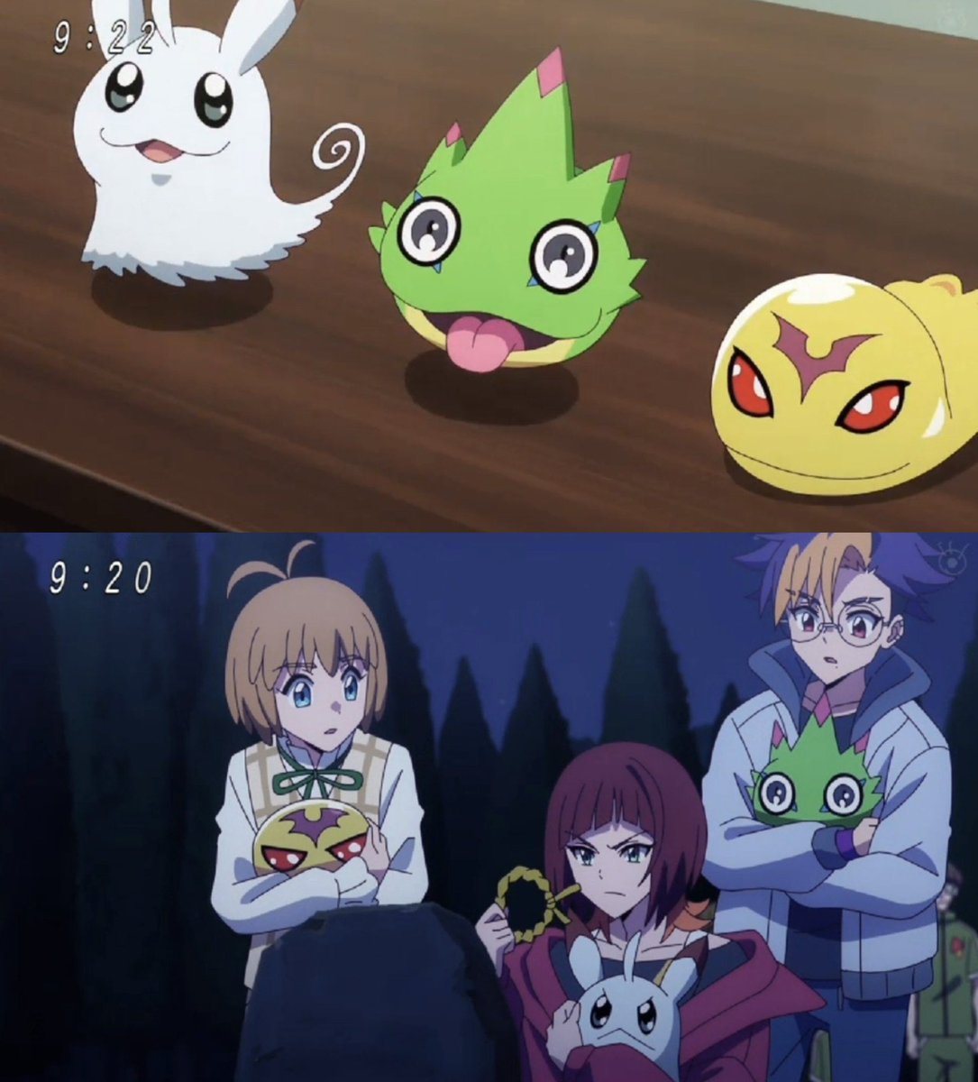 kiravera8's tweet photo. AHHHH THEIR IN-TRAINING FORMS!!

they’re so cute!! #DigimonBeatbreak https://t.co/T3dXXCGdGh