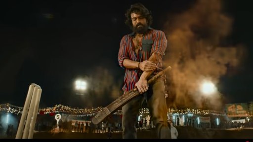 NikhilPoojary01's tweet photo. Peddi (3.25/5 🌟) 
Telugu (2026) (U/A)

Not as bad as it was portrayed. The objectifying scenes brought the movie down. Compared to the theatrical version, the OTT version has removed a few of those scenes, but the impact is still there. Except for that, it was entertaining for the most part. Ram Charan single handedly carried the whole movie....
