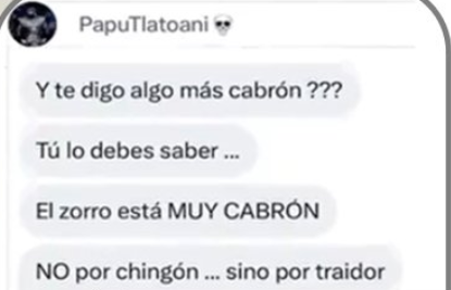 joeblack47's tweet photo. @PapuTlatoani01 En fin, nunca fuiste el más brillante, ni con más palabra ... en fin quitate el follow las veces que quieras, veremos si lo puedo automatizar con las nuevas apis del señor musk para que te pelees ahora con un script. 😆 https://t.co/KnAKOKVDyc
