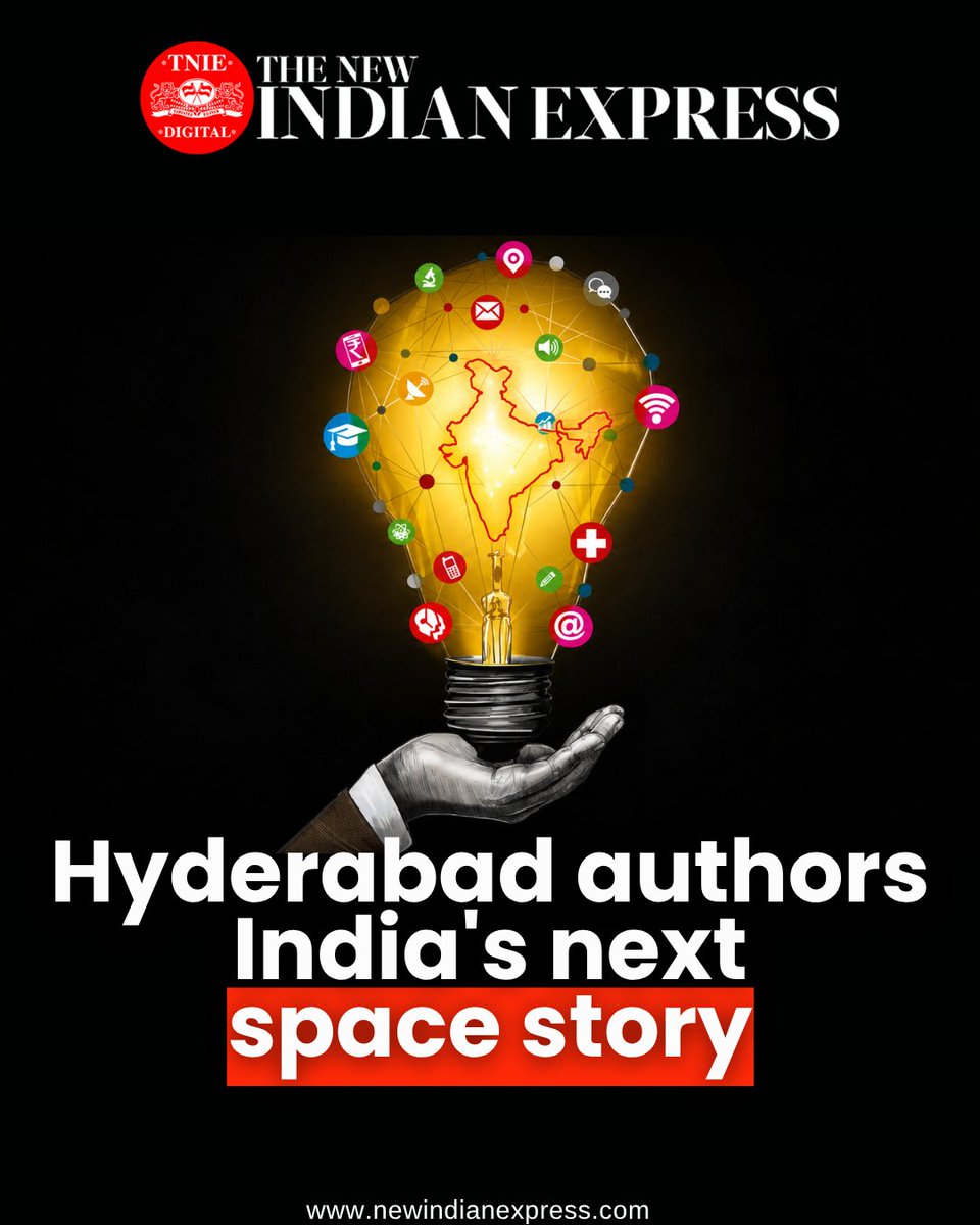XpressHyderabad's tweet photo. The success of Vikram-1 marks more than India’s first private orbital launch.

It signals the rise of Hyderabad’s broader space-tech ecosystem, where companies are developing technologies spanning satellite systems, propulsion, orbital robotics and reusable launch vehicles.

#Vikram1 #Hyderabad #Telangana #India #SpaceTech 

@NewIndianXpress @SkyrootA
 
🔗https://t.co/ruhggu7N8L