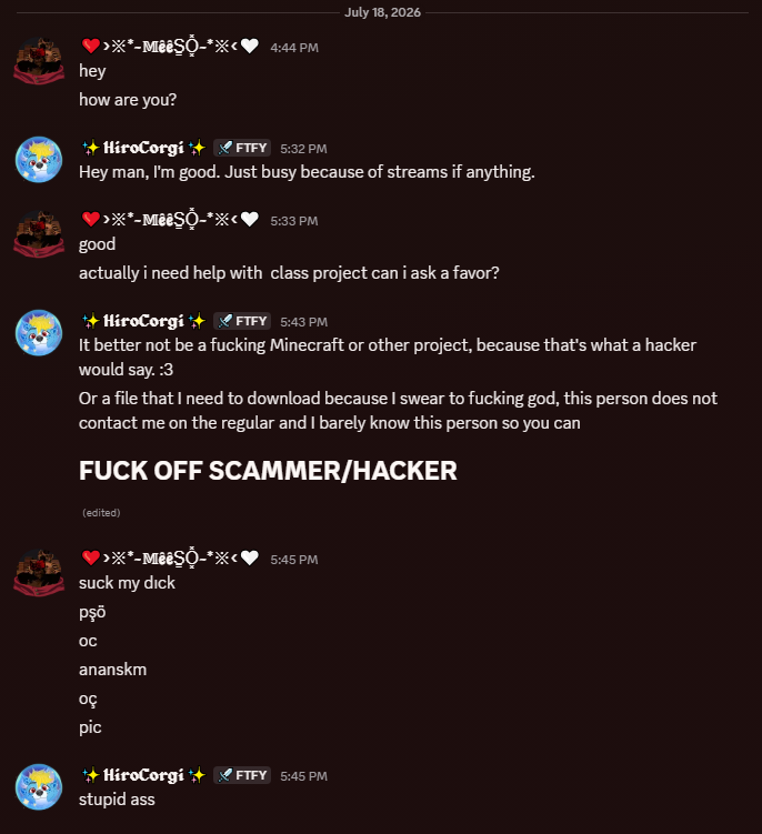 HiroCorgi's tweet photo. Make up some new material, "hackers". https://t.co/j5BLd2JZSN