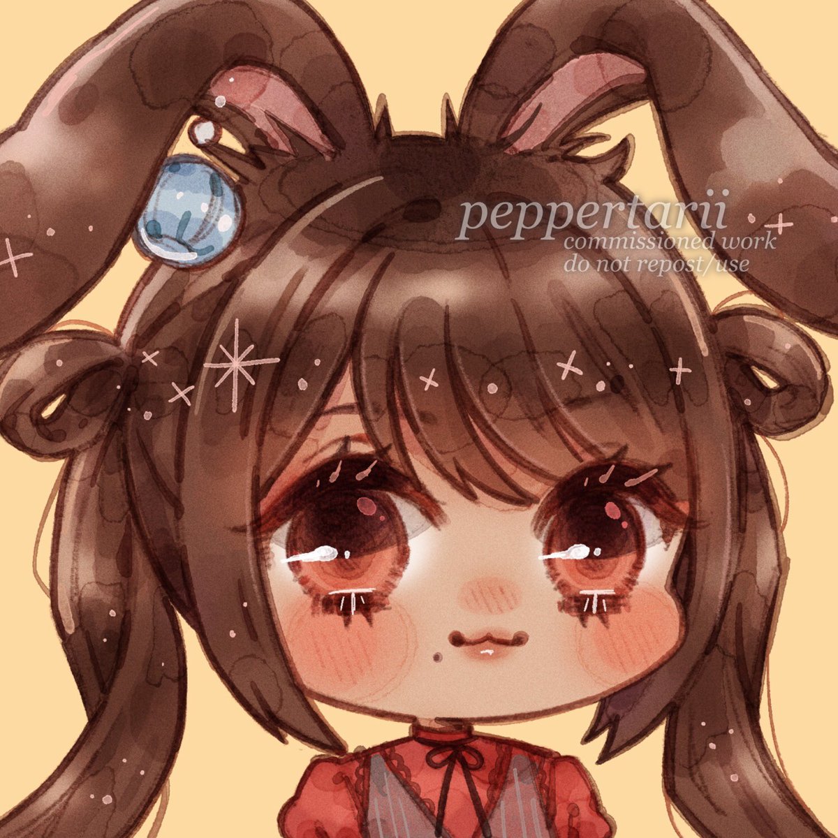 peppertarii's tweet photo. chibi icon cmsn results for aya and tessiachan 🌸✨ https://t.co/y1eymUZz88