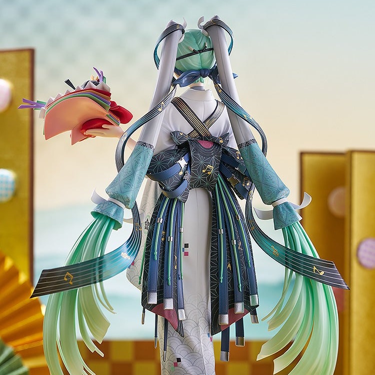 goodsmile_en's tweet photo. The first Miku x GSC Illustration Contest grand prize winner is now a 1/7 scale figure! Preorder now and get 10% off with code smilefest2026!