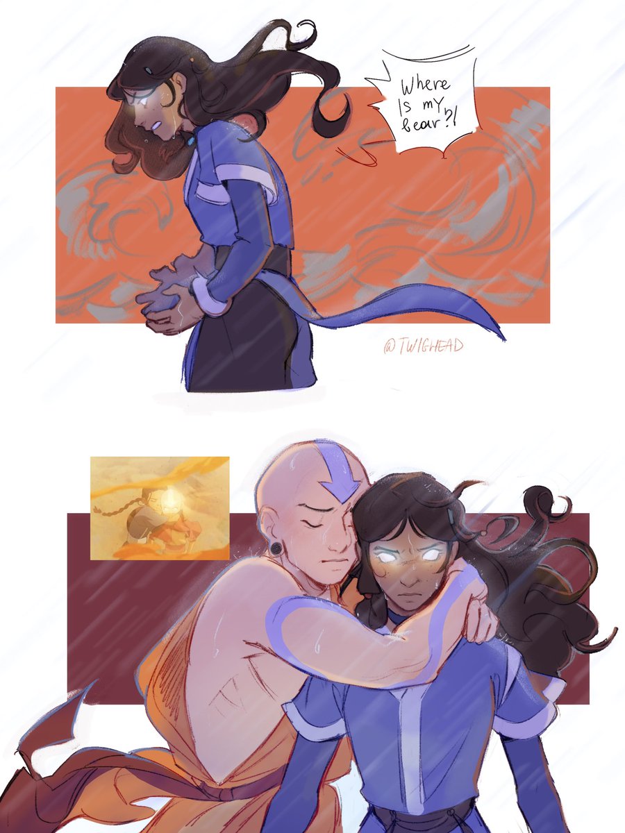Twighead_'s tweet photo. Desert episode

#atla #kataang https://t.co/Fg6qEUMkLc