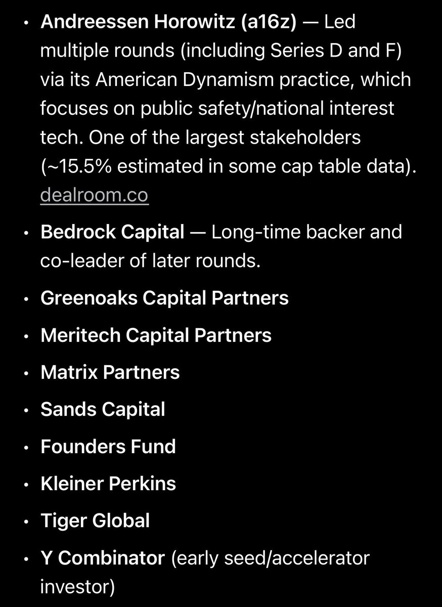 cowboycrypto313's tweet photo. 🚨🚨🚨🚨
Of course A16Z led multiple funding rounds for Flock Safety, the company behind Flock Cameras. They happen to be one of the largest stakeholders in Flock. 🎥 👁️ https://t.co/vsy74BF4rQ