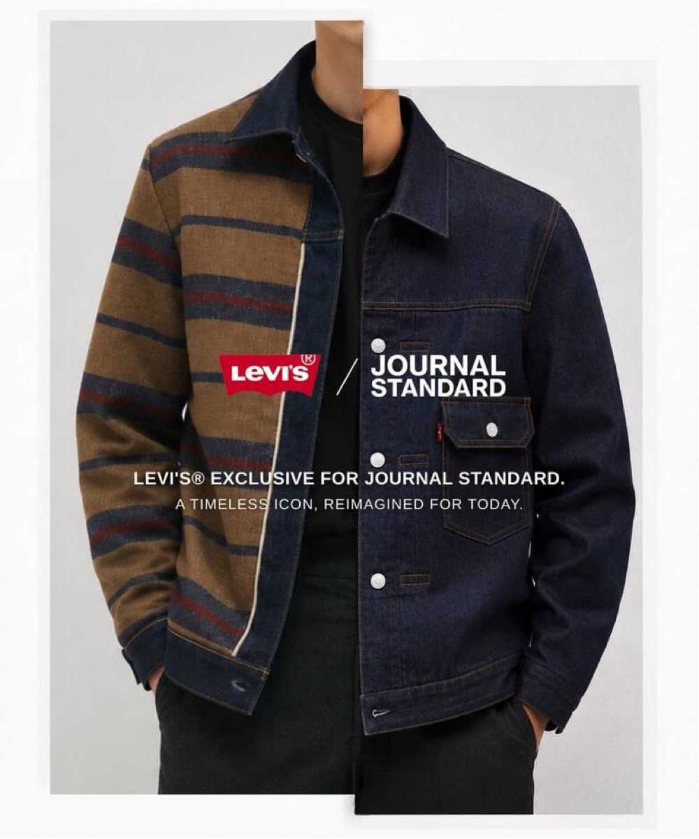 Levi's®︎ for JOURNAL STANDARD relume 26FW 別注 TYPE1 ブランケット