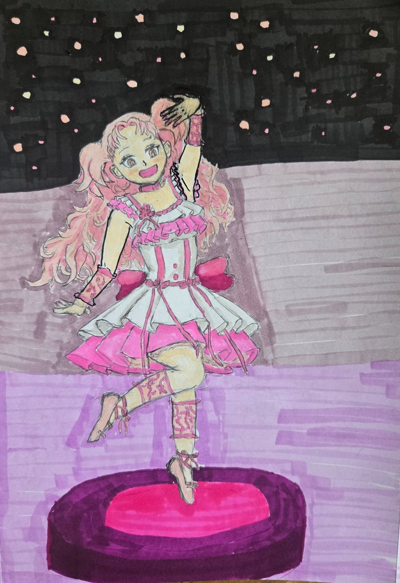 Xander89514008's tweet photo. #MyWitchHatAtelierArt
I drew Tetia from Witch Hat Atelier! When I think Tetia, I think of pink and I think of frills. This was great practice for me and I'm super happy with how it turned out 😊 https://t.co/H7LcrGzN2f