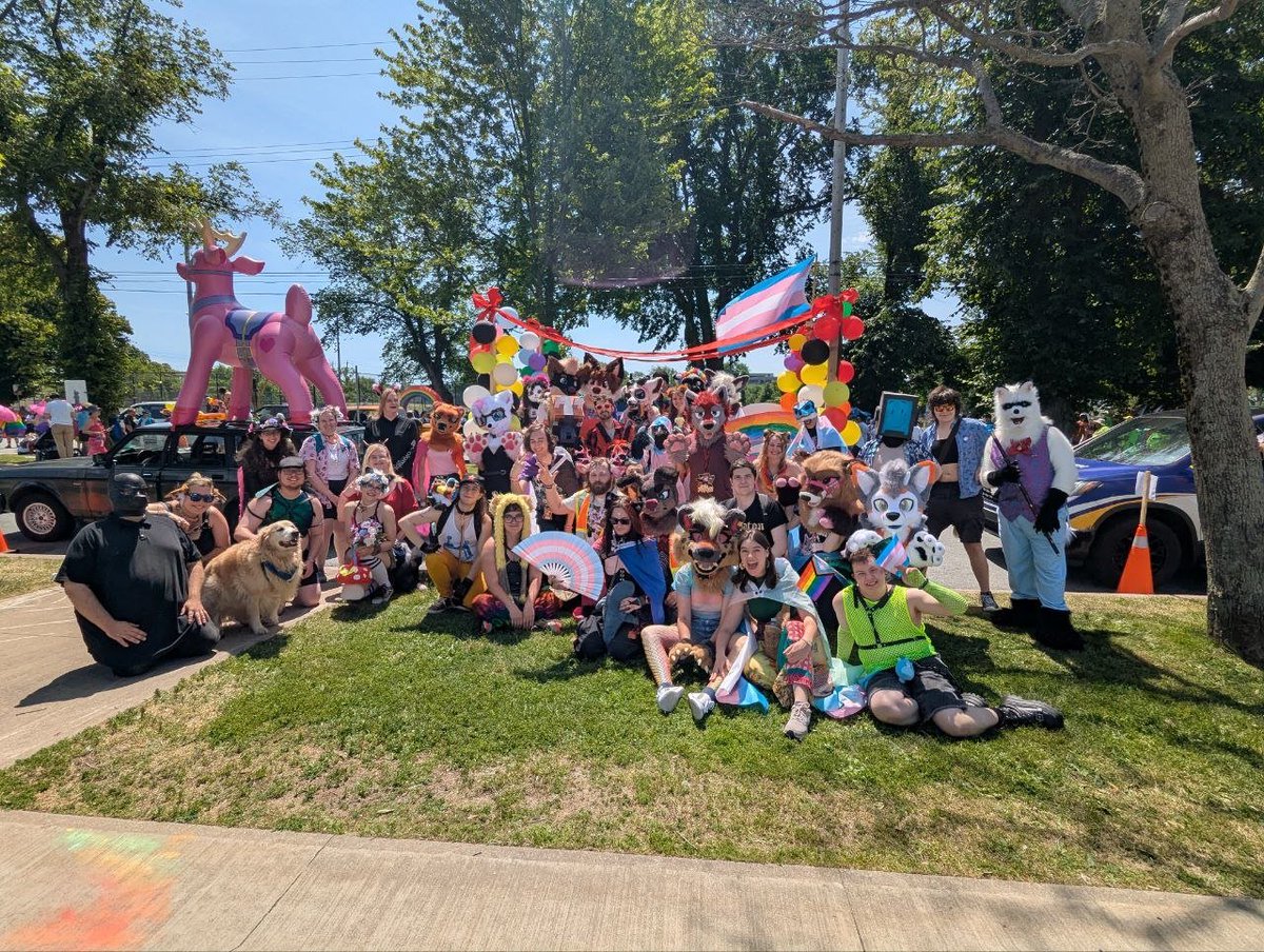 aoki_fg's tweet photo. Halifax Pride Parade Furries Group. https://t.co/grj1ECc5DY