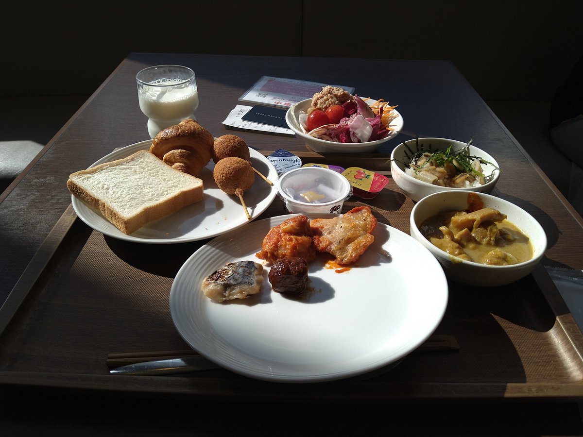 mithiyo1008roon's tweet photo. 今朝のホテル朝ごはん美味しかった https://t.co/8yH4Krv0hX