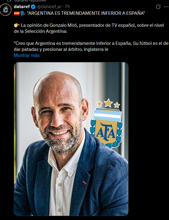 tineitor980's tweet photo. @FSnp9097 joder tio estos argensimios https://t.co/bxn4xuednB