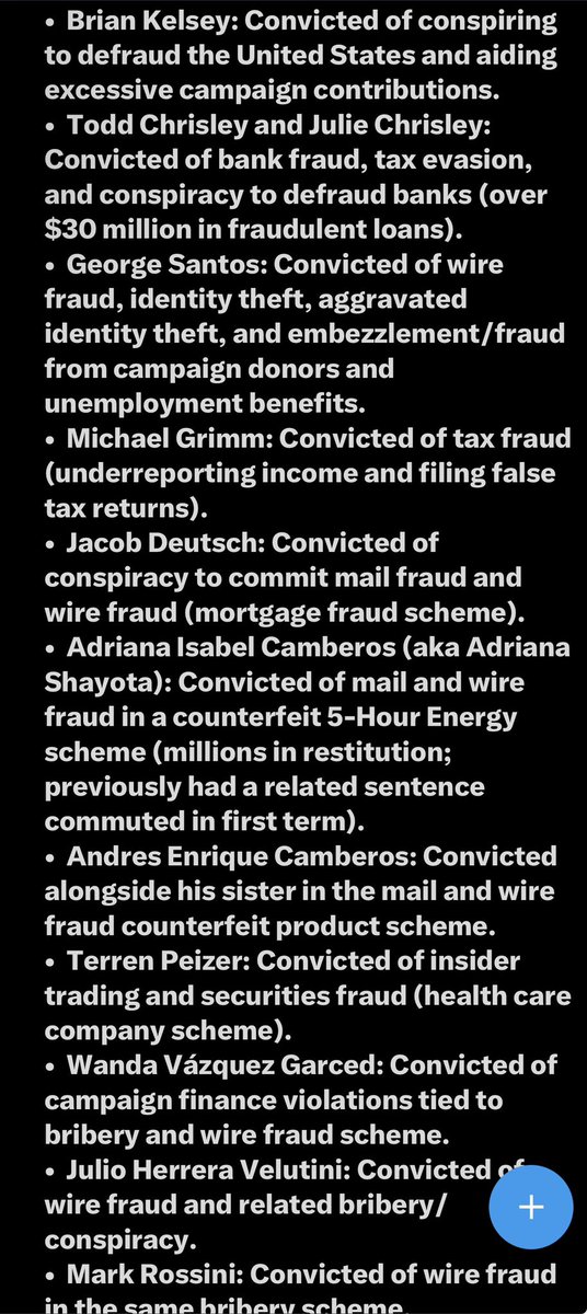 fresno2000's tweet photo. @donnam8982 @SenatorBaldwin Did you say PARDON? 

Look at all the criminals the Pedo pardoned: 

👍🏻 https://t.co/basBXSNaRX