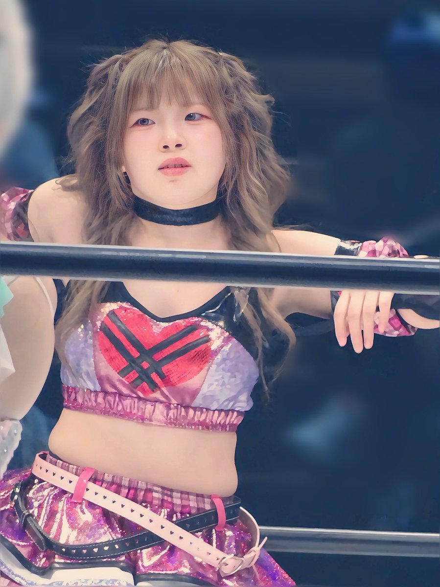 piroro_10's tweet photo. なんてったってアイドル🎀

#梨杏 選手 #STARDOM #伊藤リスペクト軍団 https://t.co/OolOjfF9Fq