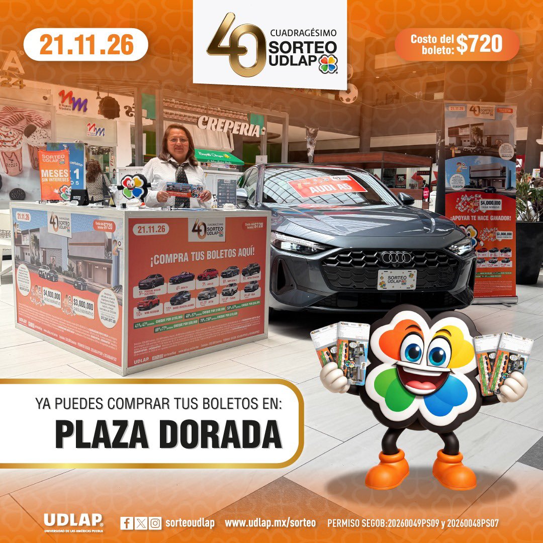 Sorteo UDLAP tweet media