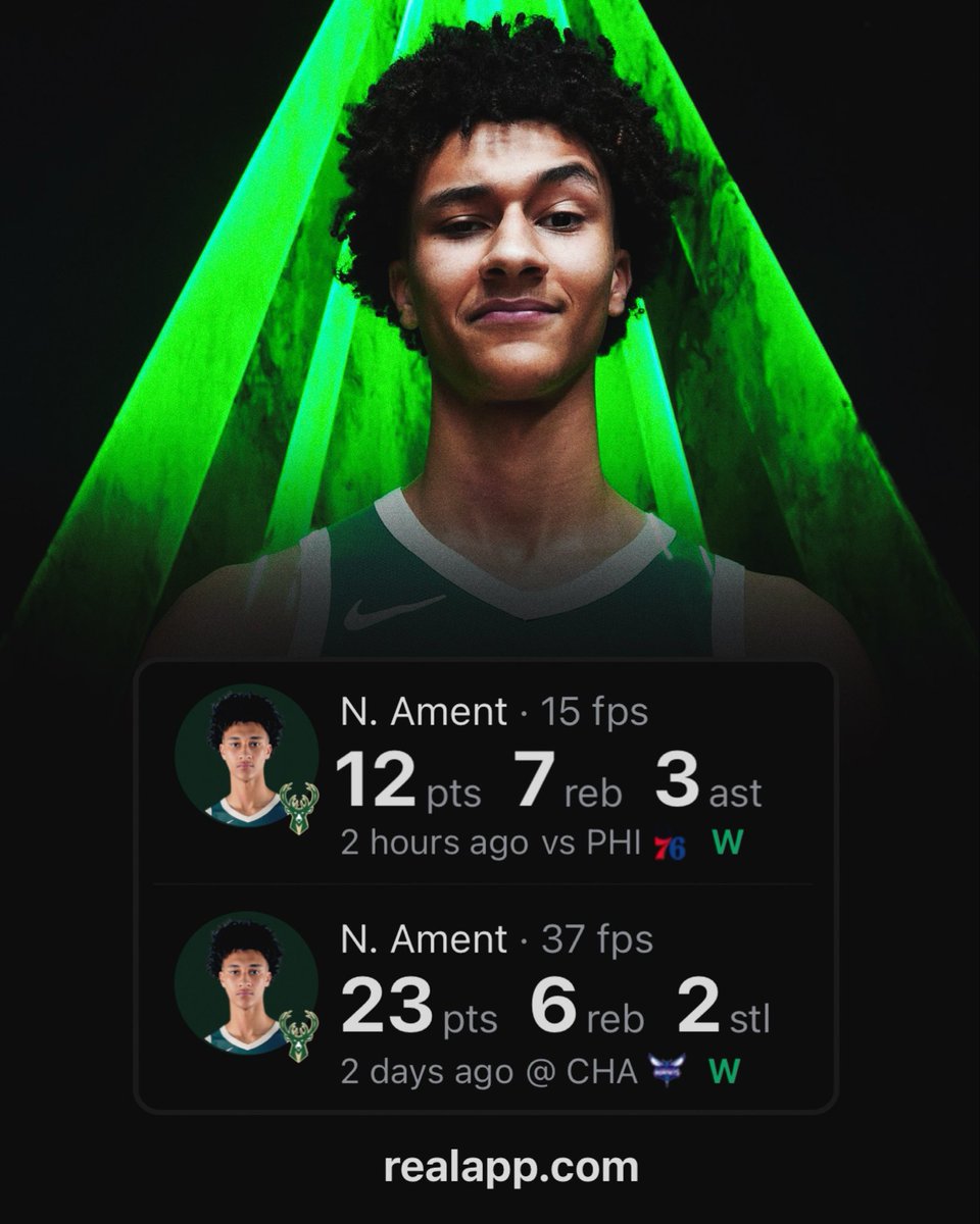 realapp's tweet photo. Nate Ament over his last 2 games:

17.5 PPG
6.5 RPG
2.0 STL + BLK
52% FG
40% 3PT https://t.co/jvBaVvLM43