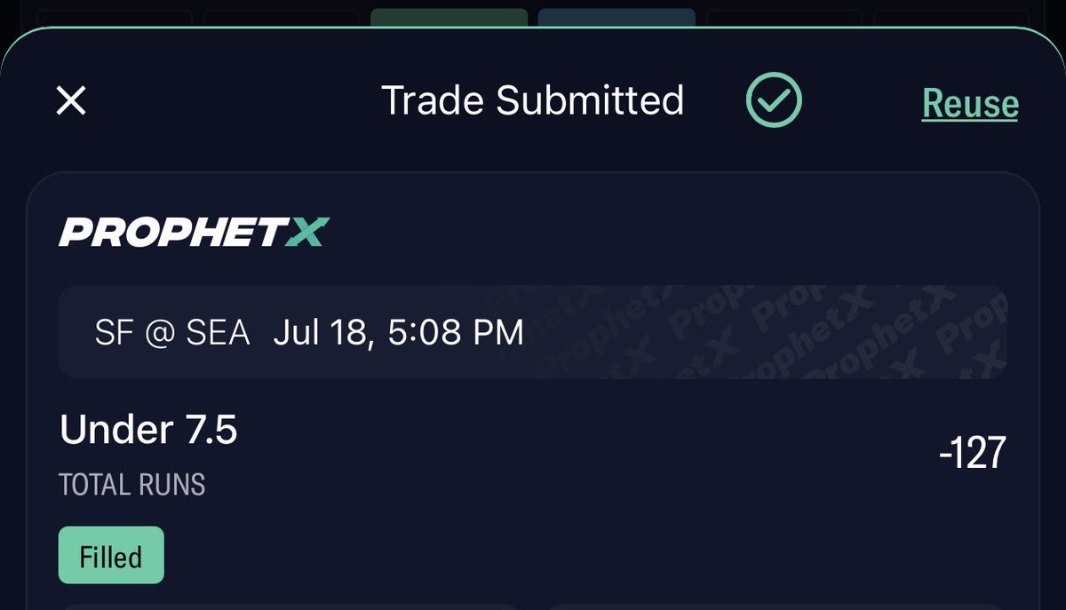 TweetyFades's tweet photo. 🚨New Wager Locked
⚾️#MLB: Giants vs Mariners 
🗓️Today at 5:08PM PST

Pick: Under 7.5 (-127)
Play to Under 7 +100

Elite pitching matchup: Bryan Woo (3.03 FIP, 3.51 xERA) and Logan Webb (3.42 FIP, 3.96 xERA) represent two premier run-suppressors.

Fully rested bullpens: Both teams are exceptionally rested following the All-Star break, with minimal relief usage in yesterday's series opener (SF used only 2 IP, Seattle 3.1 IP).

Webb's elite groundball rate (55%+) is perfectly designed to neutralize Seattle's high-strikeout, walk-reliant bats (.232 AVG vs RHP).

Perfect environment: T-Mobile Park is historically the most pitcher-friendly venue in MLB (Park Factor 86), with clear weather (76 degrees) and wind blowing in from LF at 8 mph.

Under-friendly umpire: Dan Bellino is behind the plate, averaging just 8.8 runs per game with a minuscule 27.8% Over rate for totals of 9+.

Good luck everyone!🍀