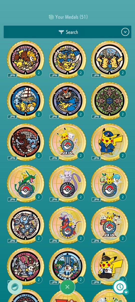 RivedJargon's tweet photo. All the medals i got, honestly pokelids>>>> pokemon center ones https://t.co/pHF0rjbGbO