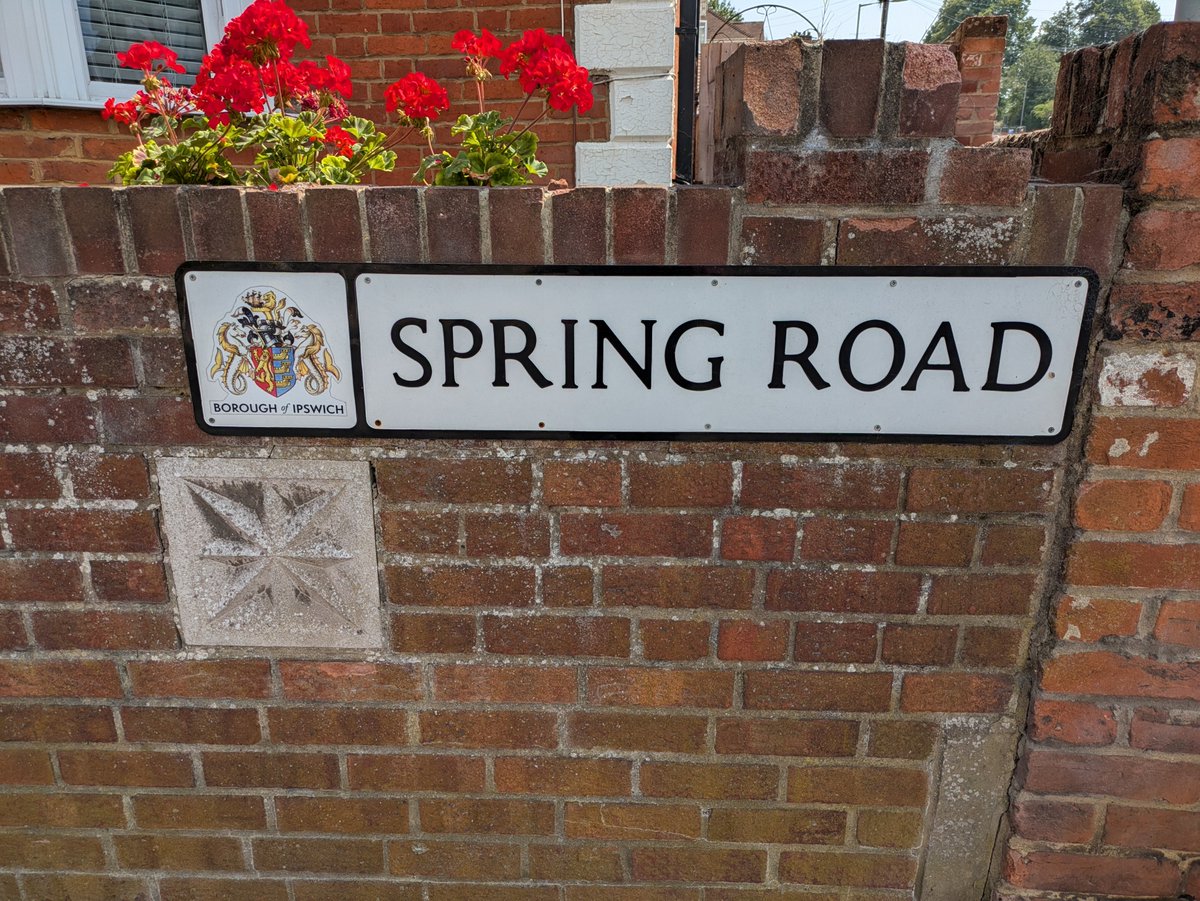 dogdazeatthedon's tweet photo. A road that does what it says #SpringRd https://t.co/RM16q3oKDu