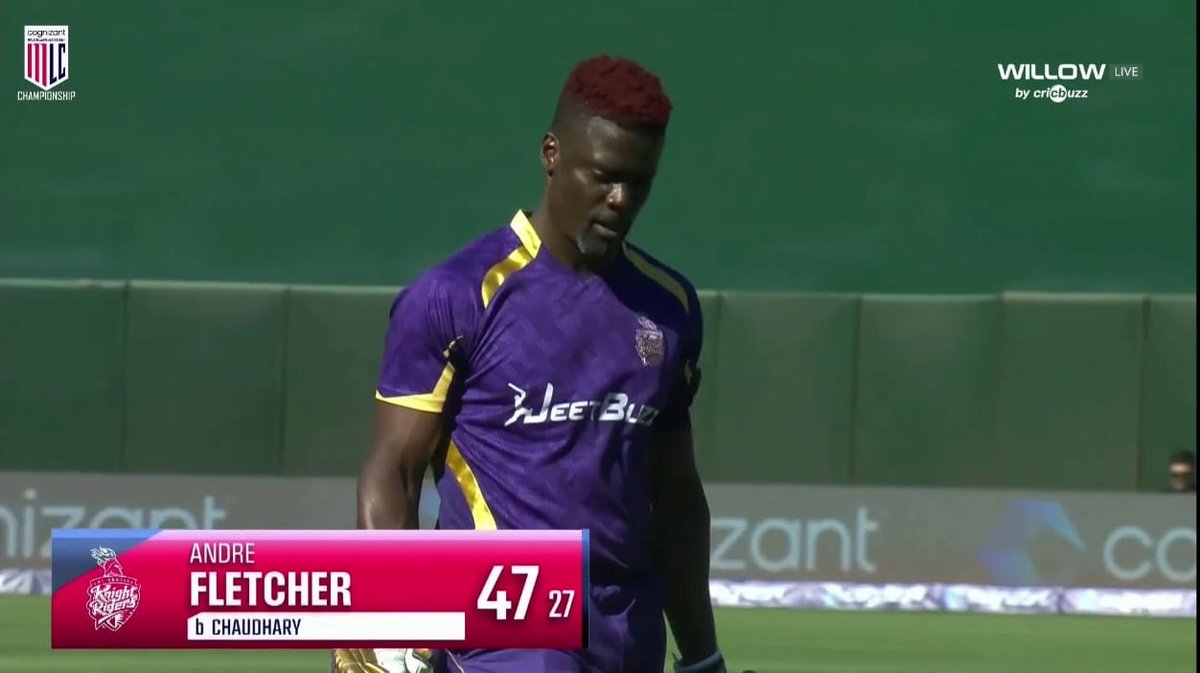 Rokte_Amarr_KKR's tweet photo. A promising start comes to an end as Spiceman departs for 47 off 27 balls. https://t.co/P3H3vsj5oi