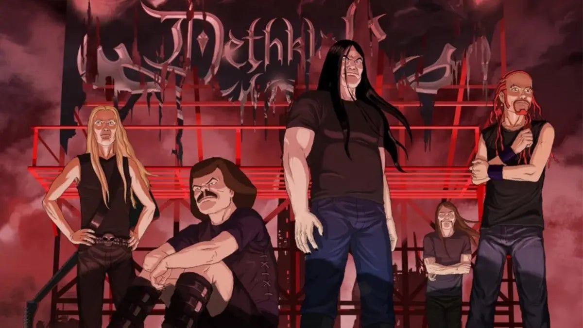 DethBase's tweet photo. 🚨Dethklok reveals they are releasing a new reality show, titled “Keeping Up With Dethklok”. 

Coming soon to Tubi. https://t.co/eKEJlXEF7T
