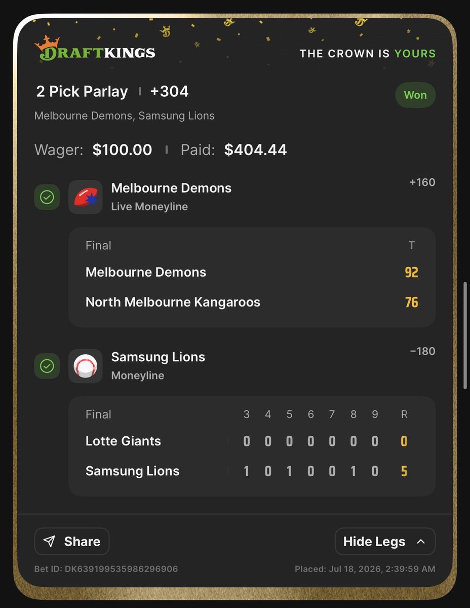 StretchSupreme's tweet photo. Samsung lions ✅ Melbourne demons ✅ 🤷🏾‍♂️🙌🏾 https://t.co/VtxEGZdDDU