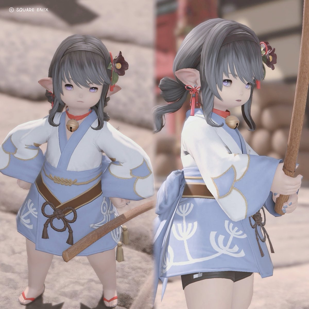 umi3718ff14's tweet photo. おはよ∗*ﾟ

侍のレベル上げ開始(*´˘`*)
まずは木刀で練習中。刀はあぶないからね

#おはララ #ララフェル https://t.co/a0zgYmiVIt