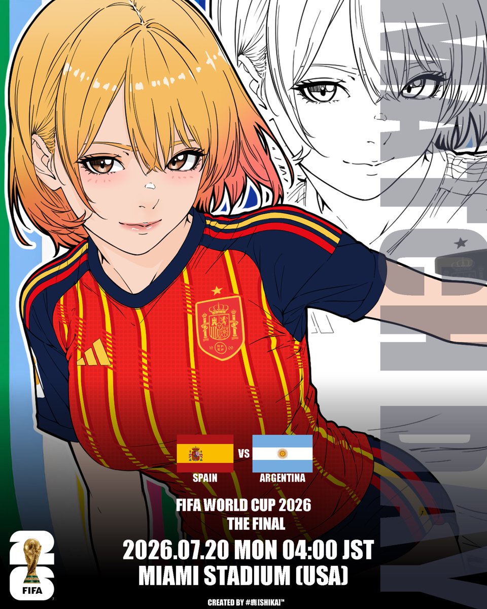 shika_snkrs's tweet photo. MATCH DAY -THE FINAL-

#FIFAWorldCup https://t.co/uUIzkxK1gy