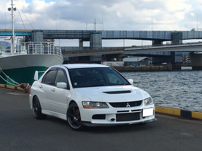 Ct9aEmperor's tweet photo. #毎日ランエボを貼る #ランエボ #Evo9 #21年目 #福岡市 #箱崎ふ頭 https://t.co/5ud3wIFeAF