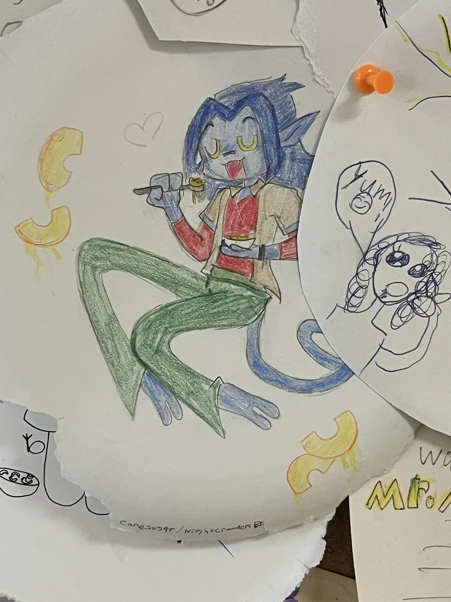 NightcrawlersBF's tweet photo. My Nightcrawler doodle spotted in Mr. Mac’s, look at how cute he is!! ʕ•ᴥ•ʔ
#nightcrawler #kurtwagner #xmenevolution https://t.co/tdWmpHMO6Y