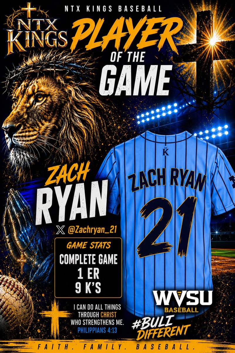 NTXKingBaseball's tweet photo. Congratulations @Zachryan_21
#Committed @WVSU_Baseball @wvsuathletics https://t.co/gMXQDQqTTx