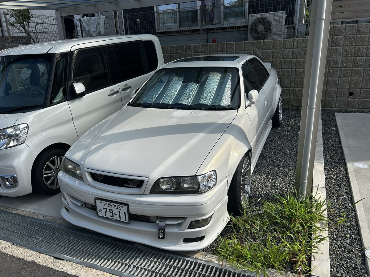 jzx100Nishimura's tweet photo. シバタイヤR31 TW280
265/35/R18
295/30/R18
VITOURのV-02Rより太いんじゃね？
車検の時にリアハーフ補修しよ👀 https://t.co/kogFQd28Zs