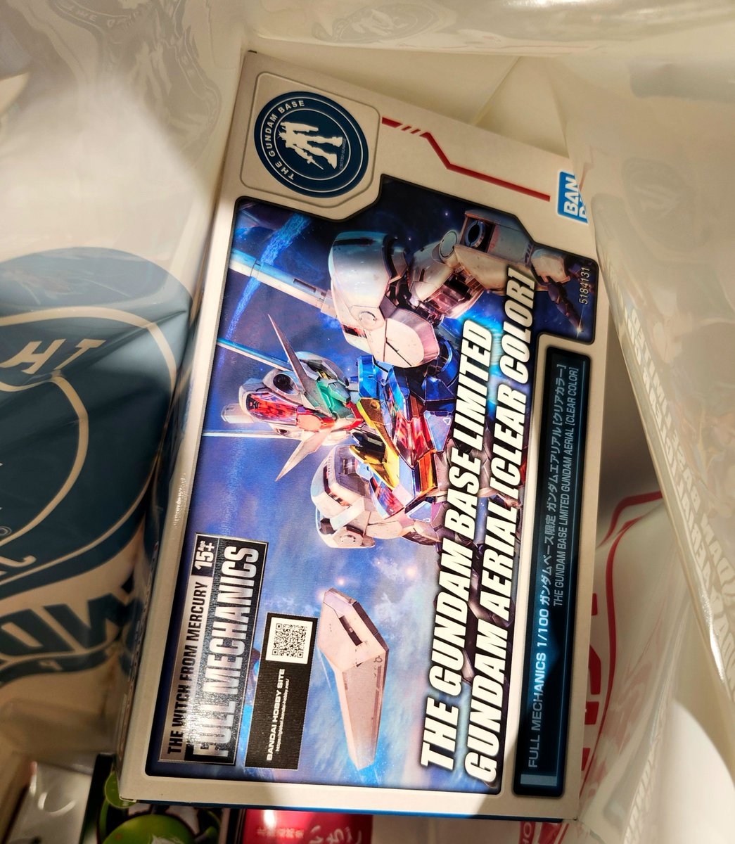 minicross0ver's tweet photo. GET！

これでエアリアルガンプラコンプリート継続されまた🤭 https://t.co/2zF7tlexL6