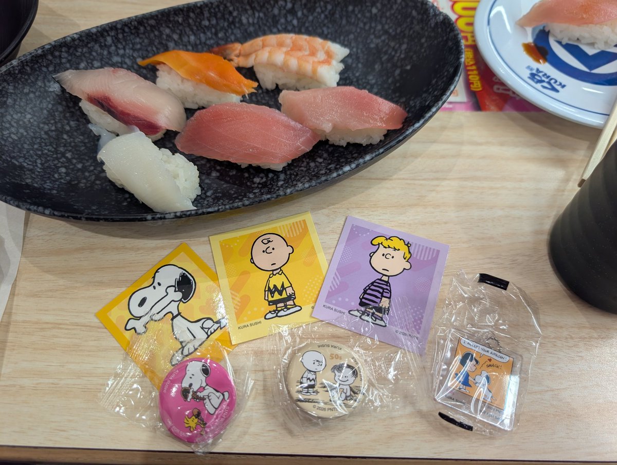 maplefrom1's tweet photo. 来週は今月入って4回目のくら寿司…✌️🏻 https://t.co/UO74HQJFks