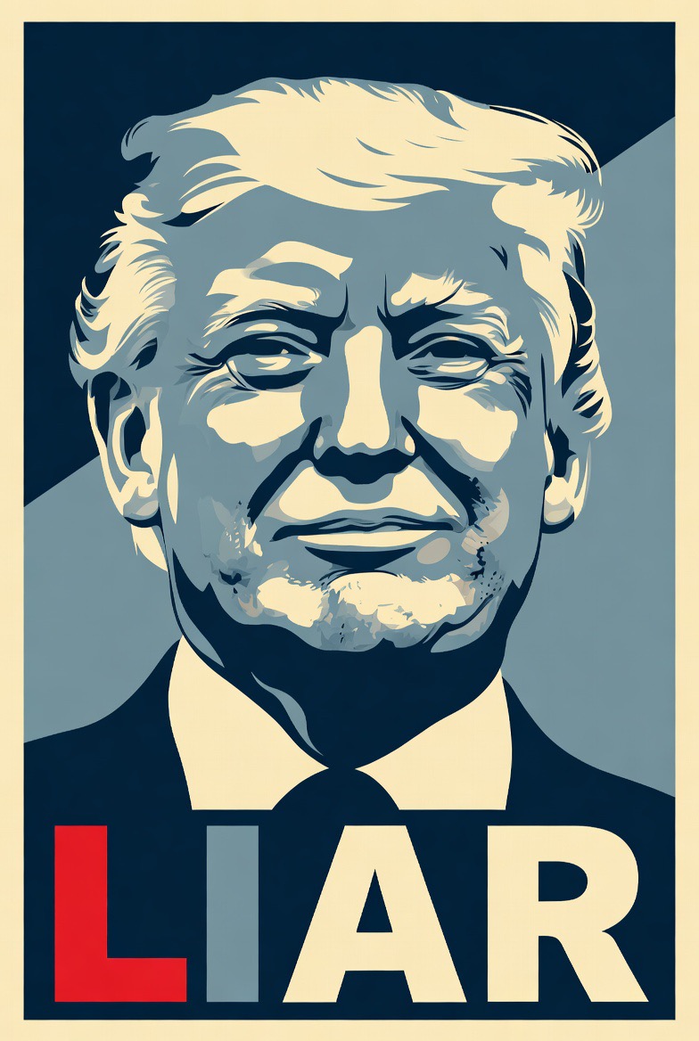 mjfree's tweet photo. 😱 JUST IN: Trump’s humiliating “Emergency Primetime National Address” Thursday was an all-time pathetic epic fail dripping with 25+ BONAFIDE FACT-CHECKED LIES.

Hyped as a bombshell on election fraud, Desperate Don delivered a cornucopia of fake news and distortions, while babbling through the same old recycled 2020 fraud conspiracies that lost in 61 court cases.

He delivered no shocker. Just chaos from a flailing president scared shitless of losing the midterms and being impeached.

Networks largely skipped it live. 
Ratings were dismal. 
America tuned out the con man.

He’s not saving democracy — he’s torching it one lie at a time. The only thing (mildly) shocking was how thoroughly he embarrassed himself.