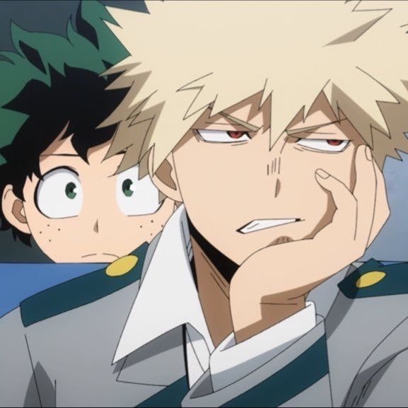 katsukiarms's tweet photo. amo que siempre haga esta pose de fastidio y aburrimiento en clases como si no fuera de los alumnos más inteligentes https://t.co/JZndg4YHSD