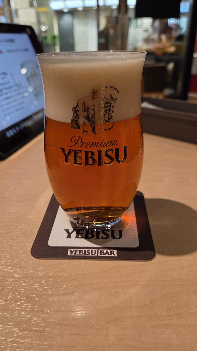 Okada2Tko's tweet photo. 2026年07月09日木曜
YEBISU BAR 本厚木ミロード店
ヱビスプレミアムエール
クリームチーズ山椒味噌󠄀和え
アンバーサンセット
あつぎ豚のシロコロホルモン焼き
#YebisuBar #本厚木 #ミロード https://t.co/tz35GRYrR5