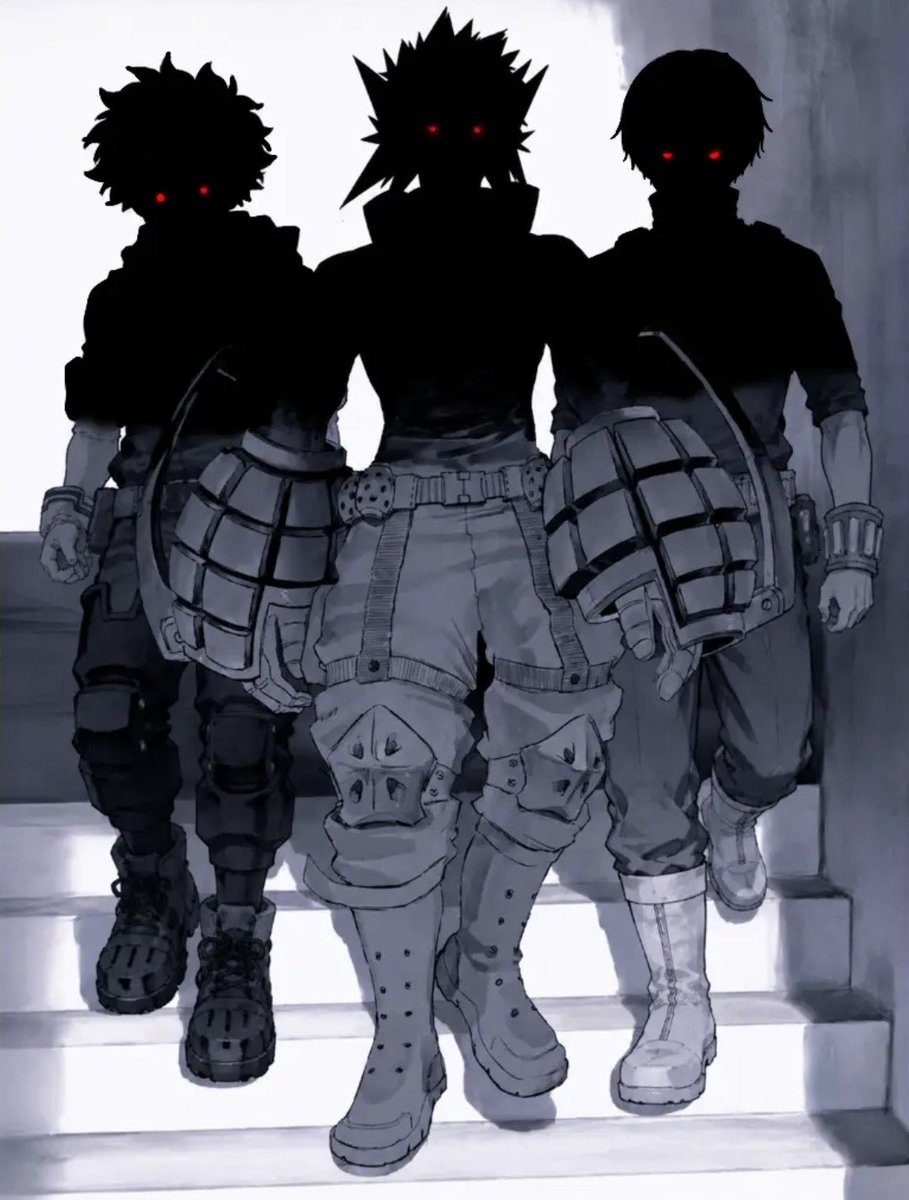 NSp0b's tweet photo. これ腹抱えて笑ったから見てwww無断転載された上に足されてんのほんまにおもろいwwむっちゃかっこいいしwwwwいいよw許すwwwかっこよすぎww
強いていえば目の光の色こだわって欲しかった(冷静)
あと普通に両サイドのAI生成の方が絵うまいのやめてください(切実) https://t.co/eyC0oNdRit