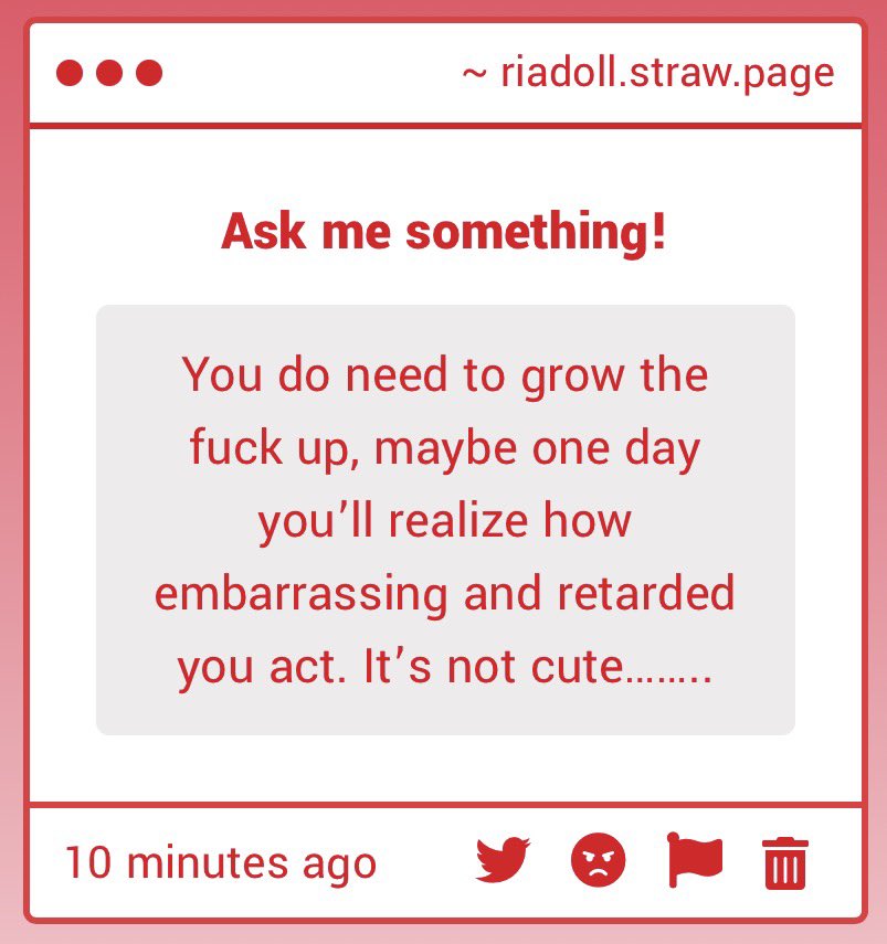 lacedstaria's tweet photo. This is crazy?? Literally dm me instead of saying this shit anonymously?? Plus using the R slur?? Yeah, i am one. Im autistic, im neurodivergent. It directly applies to me. Youre the immature one using slurs to gain the higher ground lmfao.

https://t.co/WOWuQpXXj4 https://t.co/n7wS8x3wor