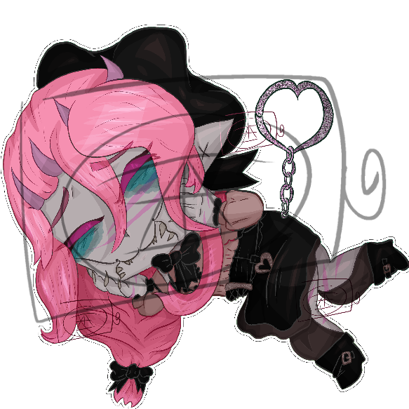 Best_Boi_Ita's tweet photo. @AndiCane20 's boy Menace, for #artfight2026 GO #TeamComedy !!! https://t.co/OrKDtlmUIr