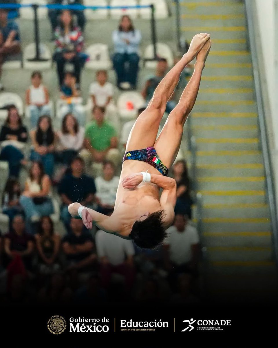 conadeoficial's tweet photo. 🥈 Randal Willars se adjudicó la medalla de plata en la prueba de plataforma de 10 metros, al registrar 502.90 puntos.

🥉 Kenny Zamudio completó el podio con la medalla de bronce, tras sumar 438.20 unidades.

🥇🇨🇳 China
🥈🇲🇽 México
🥉🇲🇽 México https://t.co/xDCATJQJLw