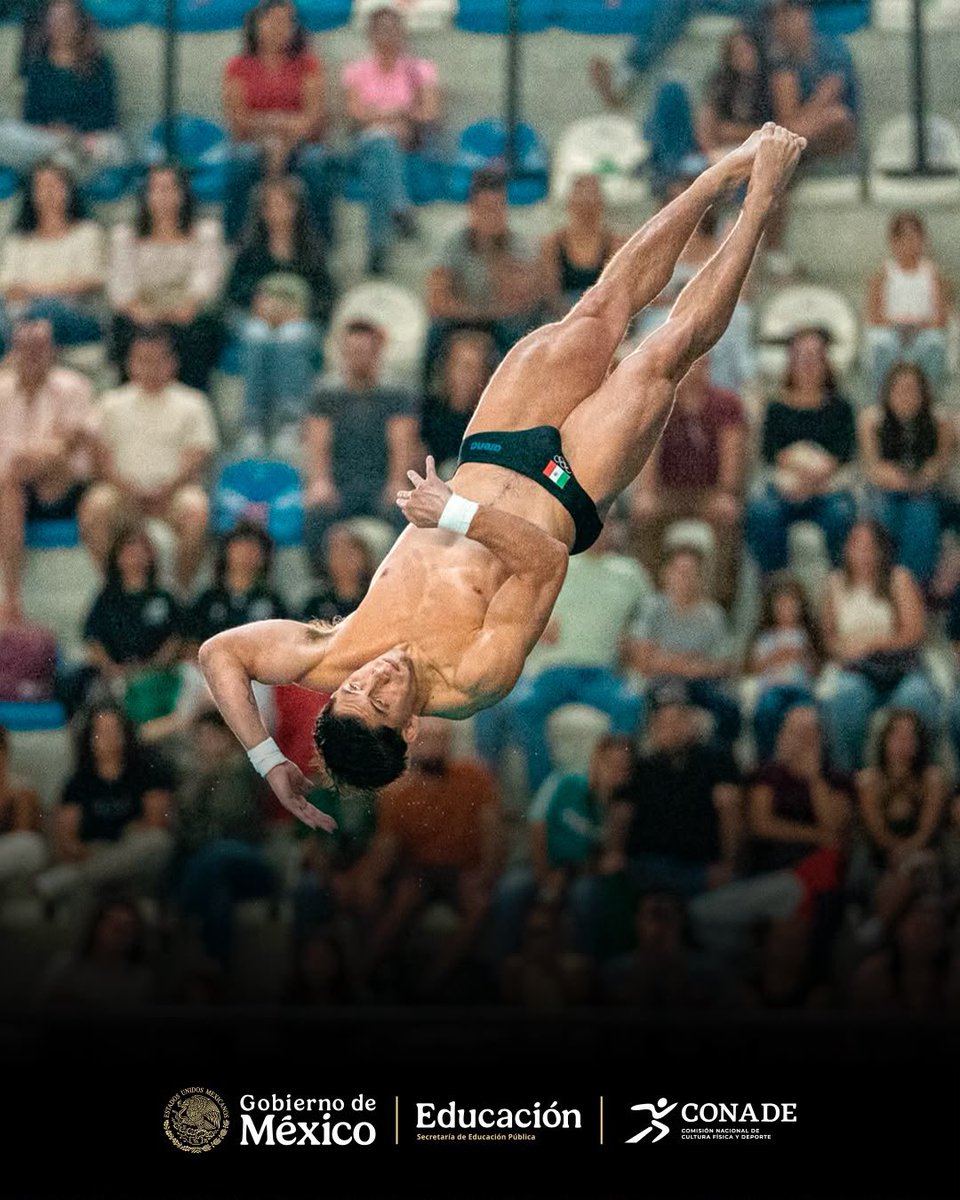 conadeoficial's tweet photo. 🥈 Randal Willars se adjudicó la medalla de plata en la prueba de plataforma de 10 metros, al registrar 502.90 puntos.

🥉 Kenny Zamudio completó el podio con la medalla de bronce, tras sumar 438.20 unidades.

🥇🇨🇳 China
🥈🇲🇽 México
🥉🇲🇽 México https://t.co/xDCATJQJLw