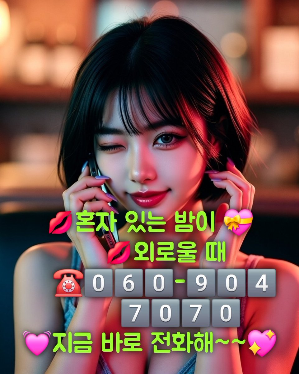 xv001xv126's tweet photo. 밤이 깊어질수록 더 가까워��는 목소리... 귓가에 속삭이는 달콤한 비밀, 심장이 두근거리는 그 순간을 함께 만들어봐요.
#폰섹 #신음소리 #야릇한밤 #비밀통화

💓오늘밤 외로울때 전화해💋
0️⃣6️⃣0️⃣-7️⃣0️⃣6️⃣-2️⃣4️⃣2️⃣4️⃣ https://t.co/0X67oSfWjZ