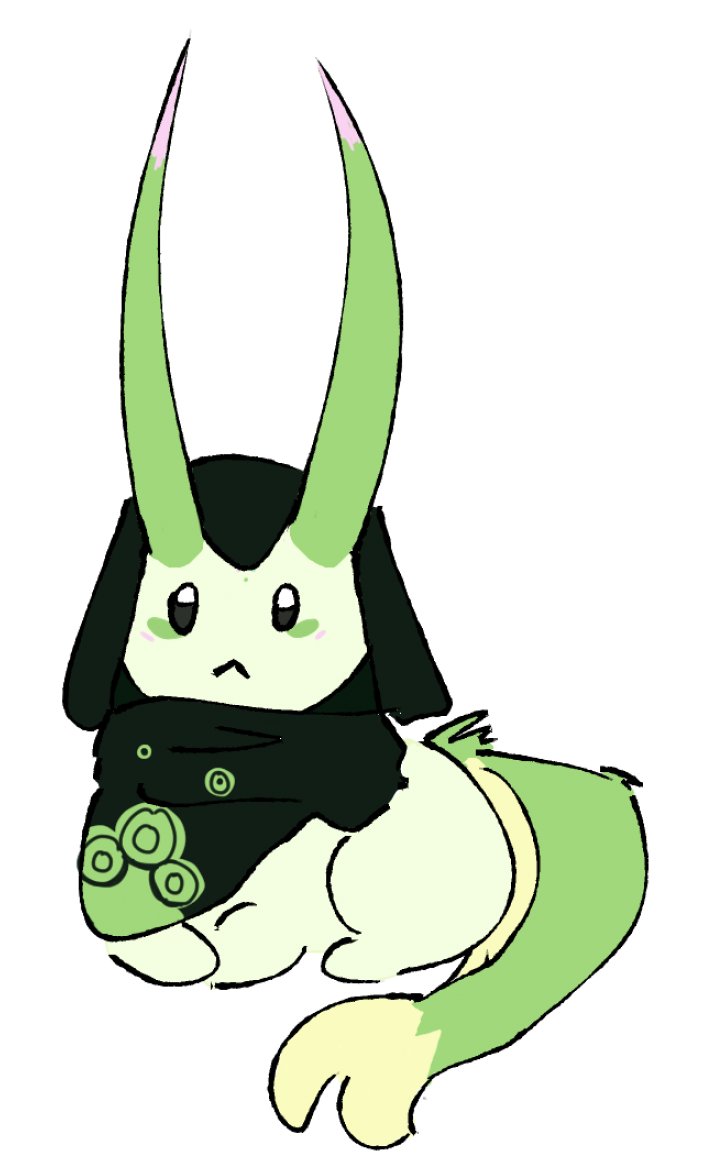 GreenLemonnnn's tweet photo. holy long pocky horns 

#phighting #shuriken https://t.co/J09FBfX3Oy
